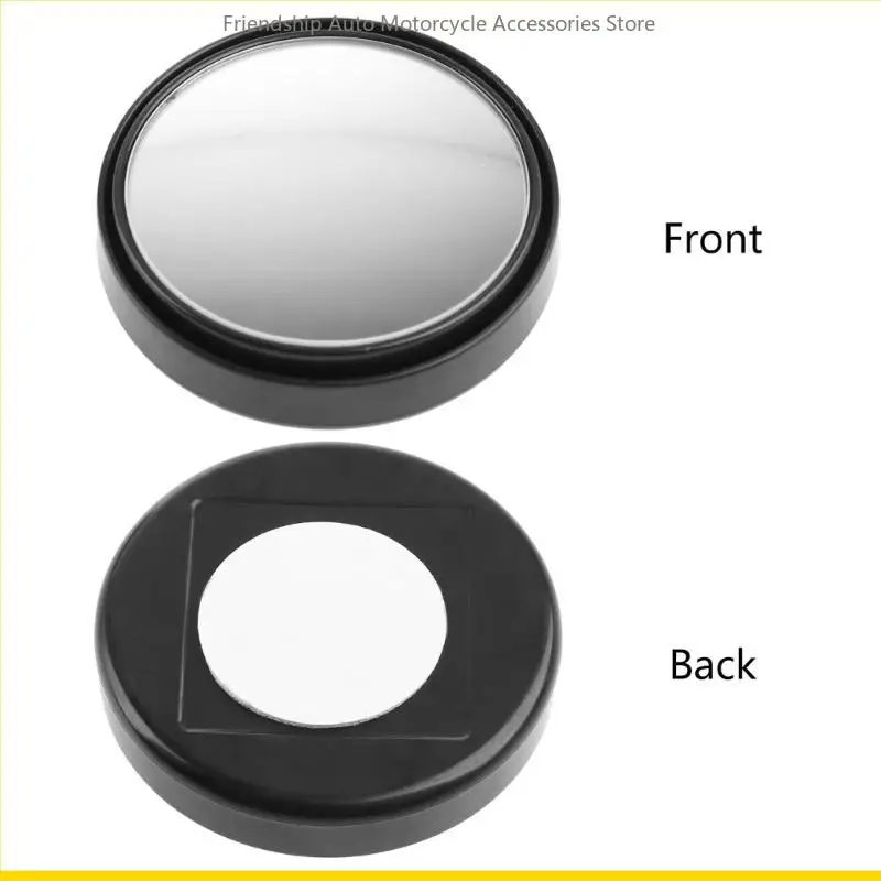 SZCH NEW Round Wide Angle Convex Blind Spot Mirror Rear View Messaging Car Vehicle BK