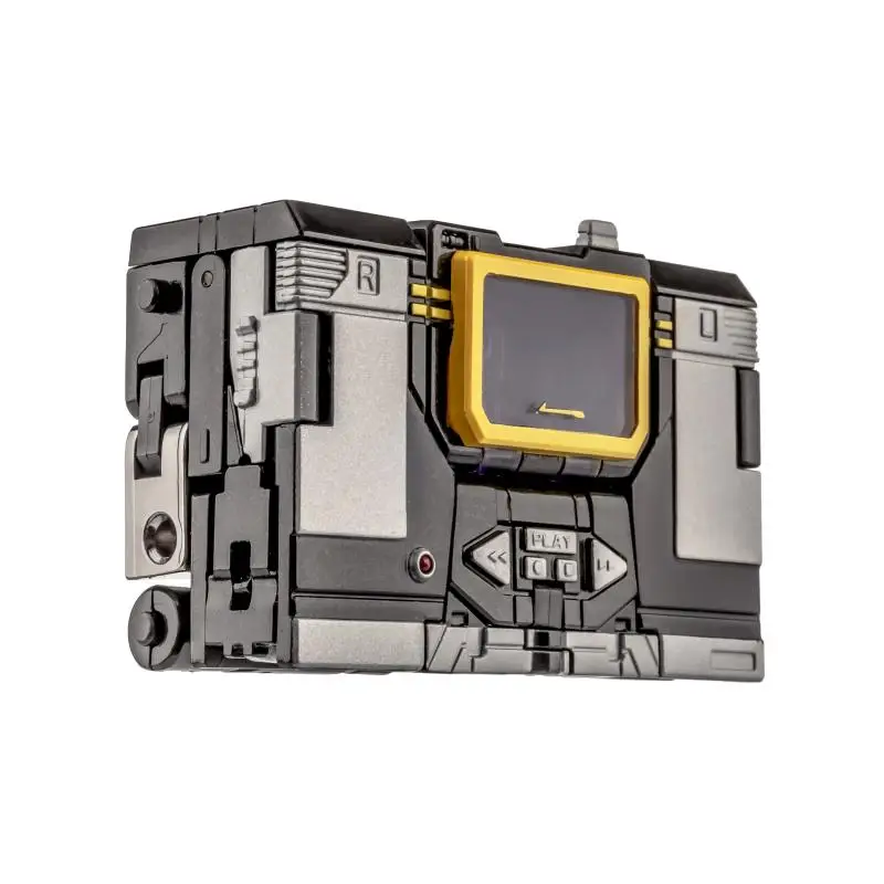 EN STOCK Transformation Newage H21 NA H21B Black Soundwave con cintas 10,5 cm Mini escala G1 figura de acción con caja