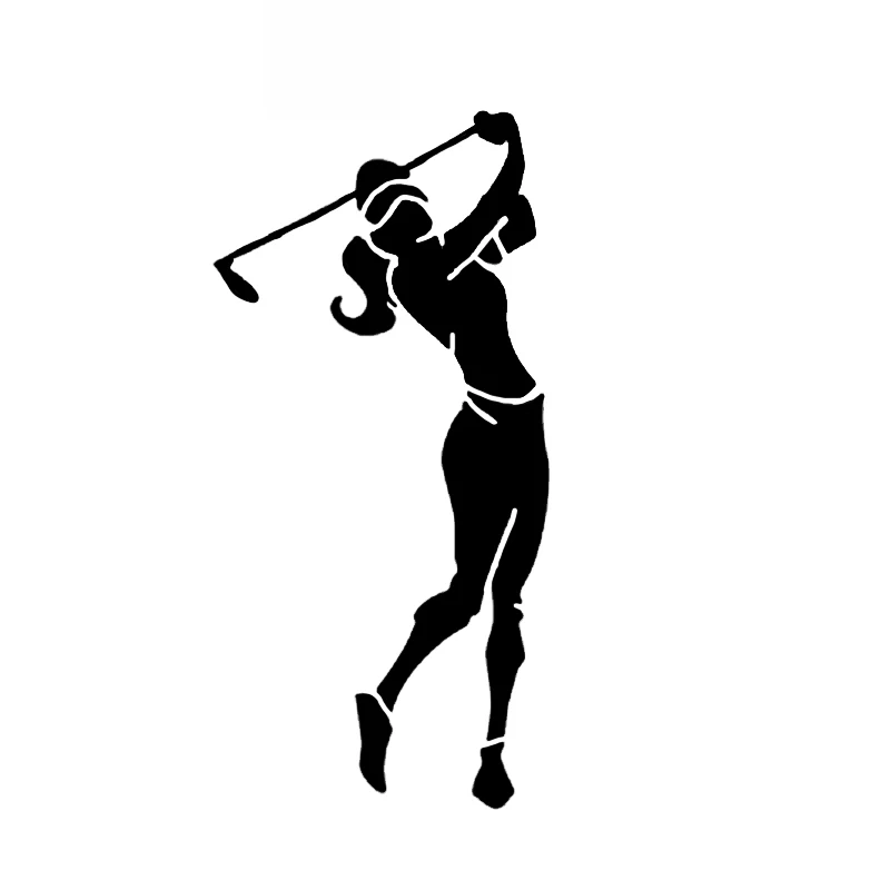 

Car Stickers Funny Golf Decoration Graphic Car Stickers High Quality PVC Stickers Creative Waterproof Black/white,17cm*8cm