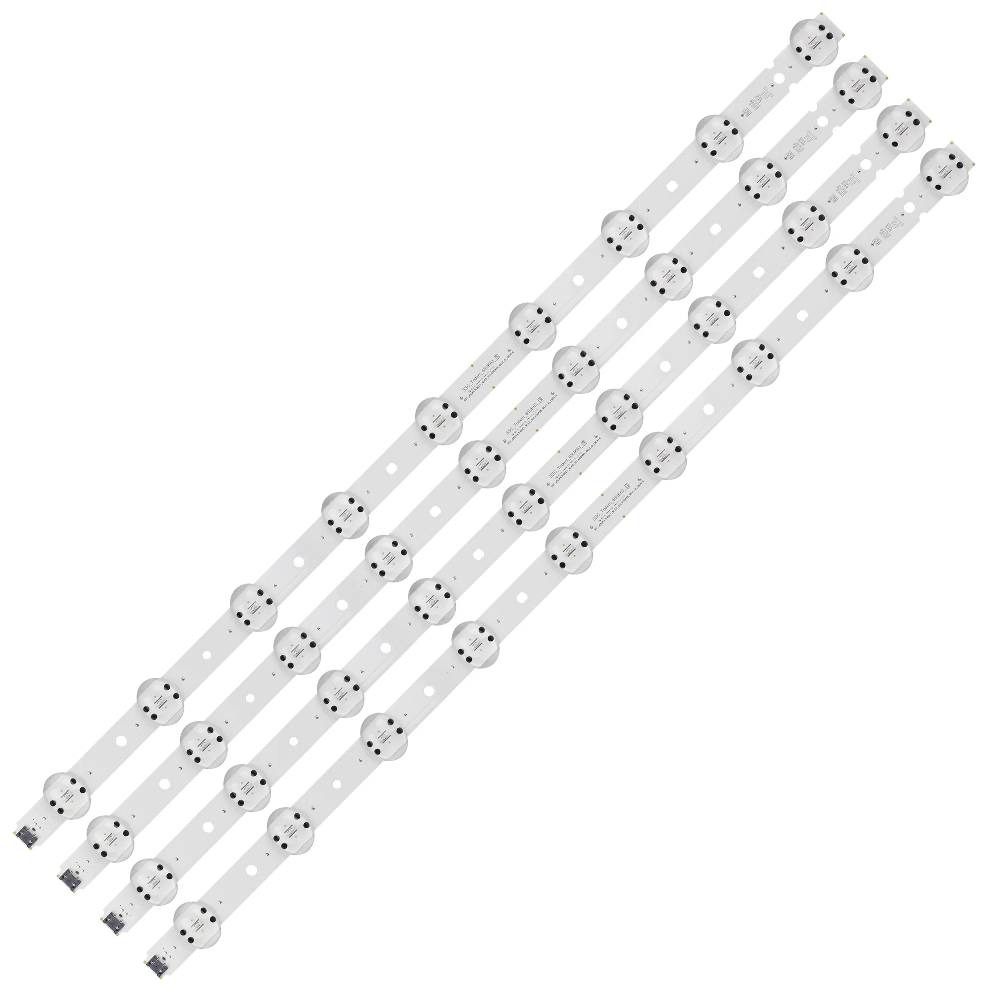 4 PCS LED Strip for LG 65UK6300 65UK6400 65UK6470PLC 65UK6400PLF 65UK6300PUE 65UK6350PSC SSC_65UK63_9LED_SVL650A95 EAV64013801