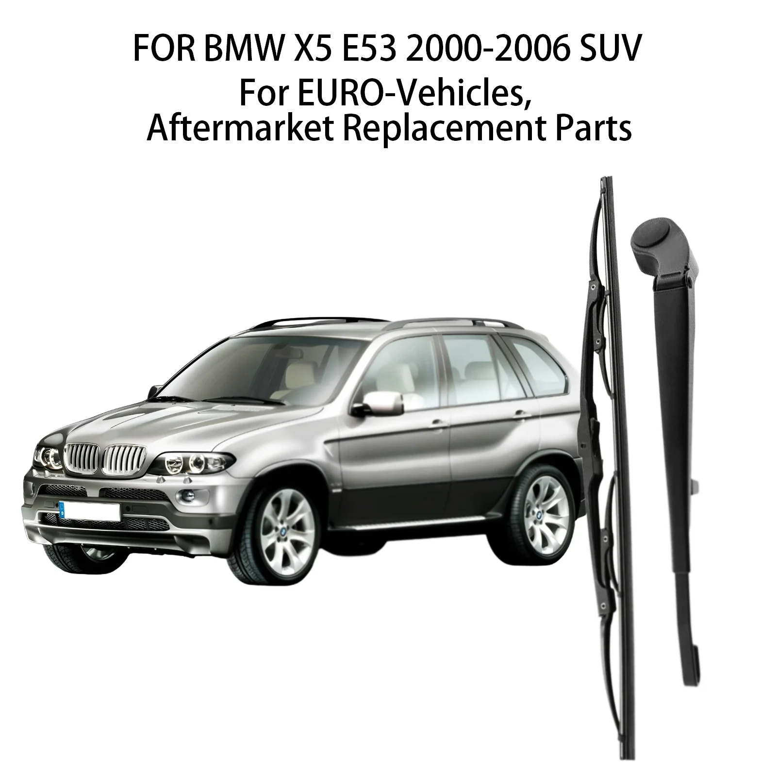 

FOR BMW X5 E53 2000-2003-2004-2006 SUV WINDSCREEN REAR WIPER ARM BLADE