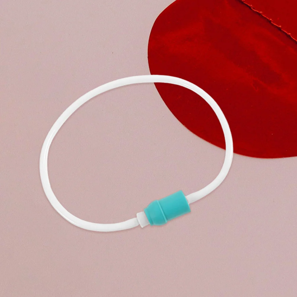 Tubo flessibile di prolunga per coppettazione da 2 pezzi Tubo flessibile da 40 cm per terapia domestica a lungo raggio Aree difficili da accedere Coppettazione in plastica durevole