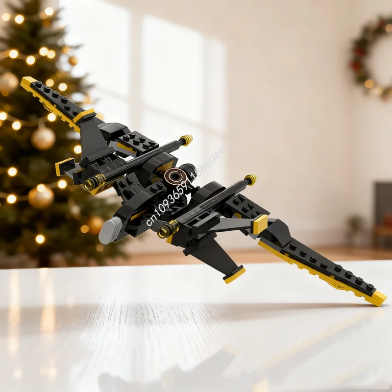 

200pcs MOC Tron Legacy CLU S Light Jet Ideas And Toys Model Building Blocks Assemble DIY Idea Christmas Gifts Brick Birthday