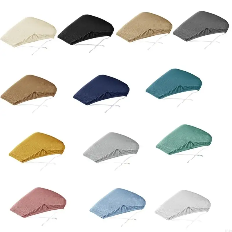 H8WB Stretchy Chair Cushions Cover Resilients Polyester Spandex Blend Fit Many Chair Types Easy to Wash for Home and
