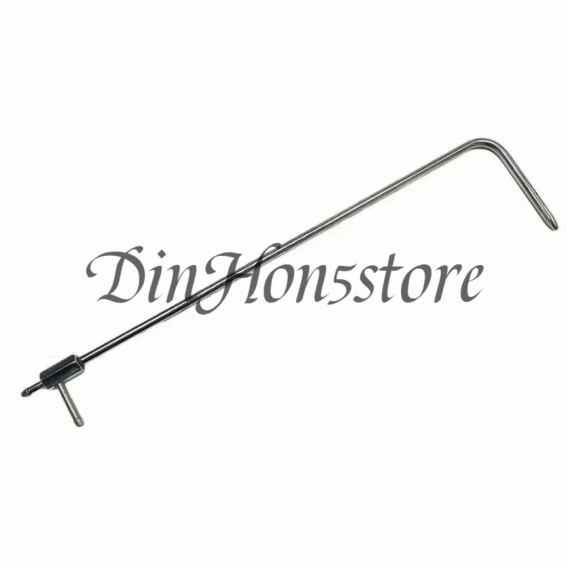 L-Shaped Pitot Tube Air Velocity Pressure Probe OD 6mm Multiple Lengths for Duct Air Flow Wind Speed Testing Instrument