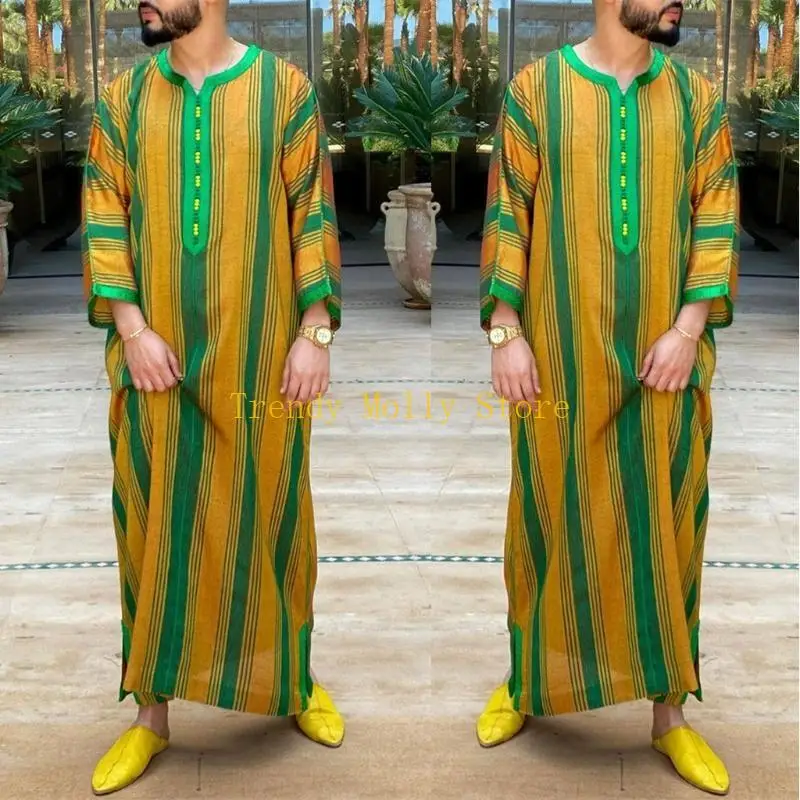 Uomini per pelle N5KB, abiti musulmani jubba thobes abiti islamici arabi abiti musulmani comodi da indossare