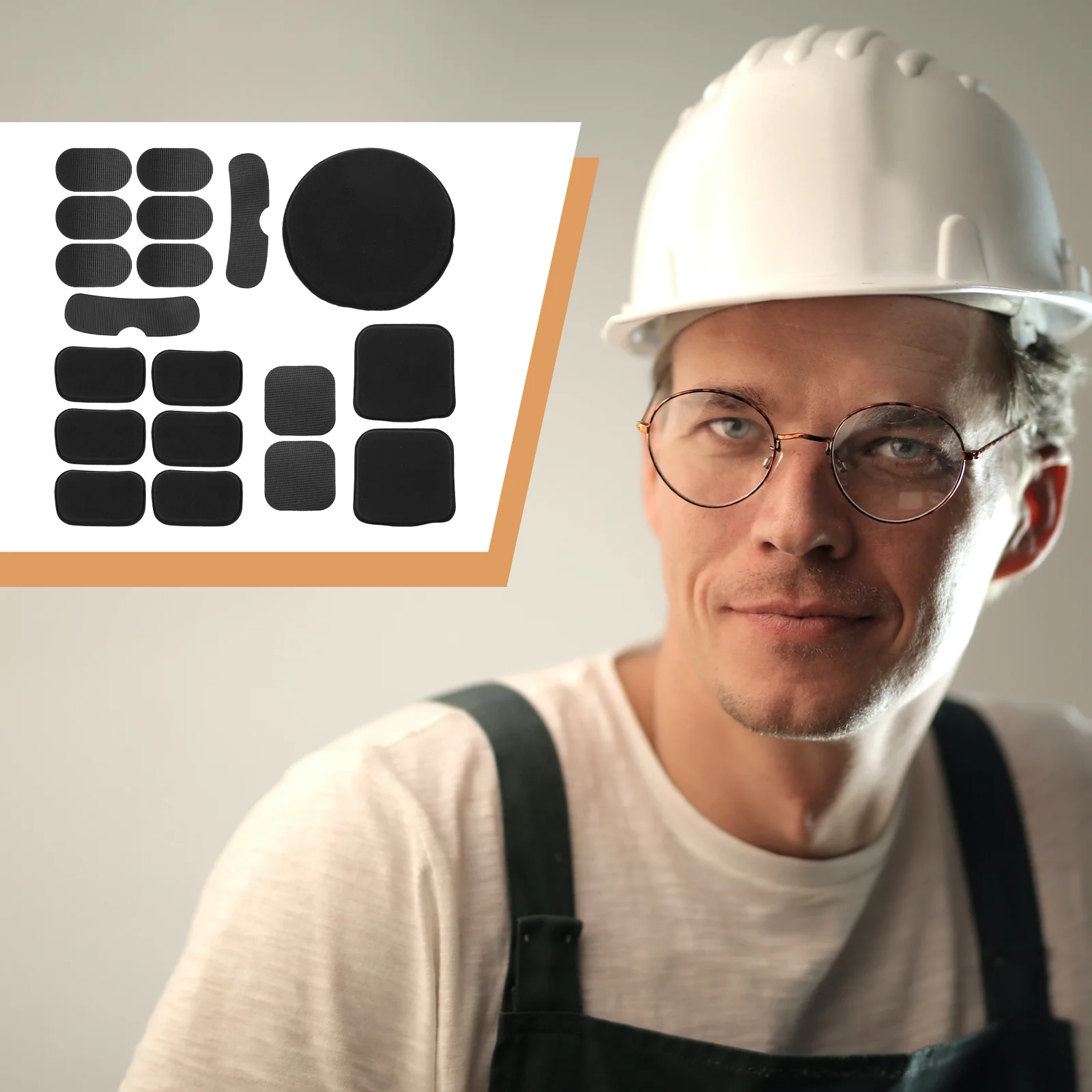 Knee Pads Safety Inner Eva Bicycle Breathable for Riding Cushion Protective Supplies