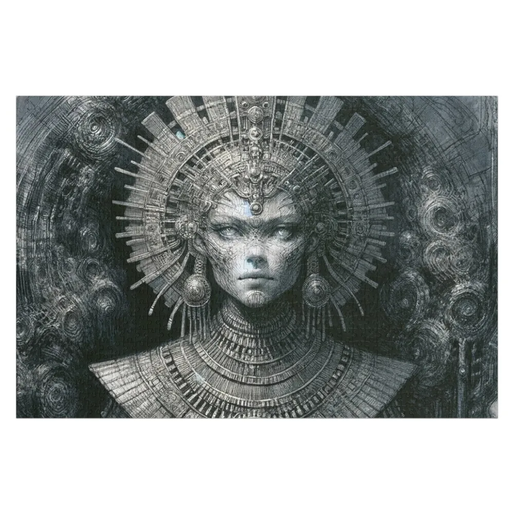 Sumerian Princess Jigsaw Puzzle Customized Gifts For Kids Custom Name Wood Personalised Name Custom Jigsaw Puzzle