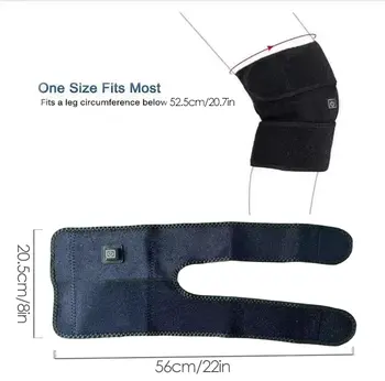 電熱膝墊 加熱護膝 關節炎關節支撐 老年腿膝保暖器 10 最佳銷售 運動器 - №9