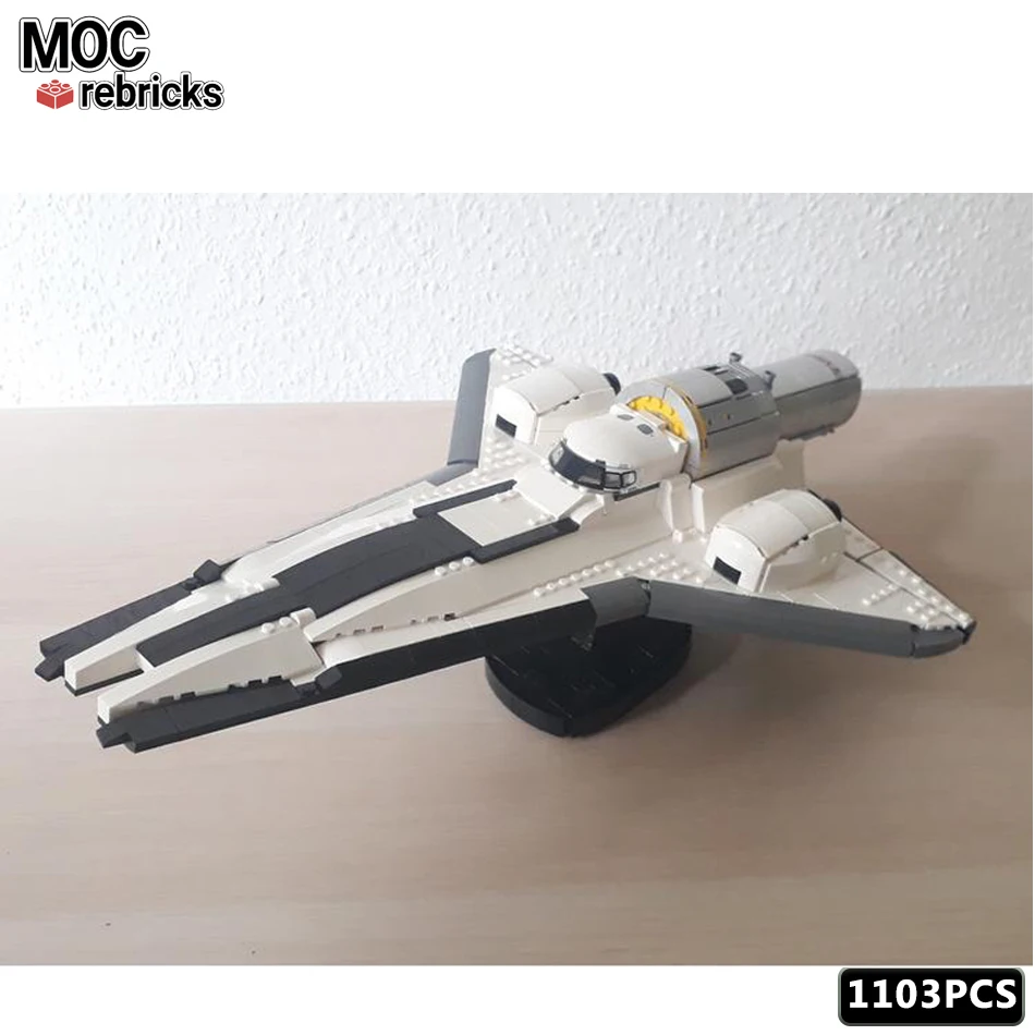 MOC Space War Movie Series Discovery Star Explorer Building Block Model Granule Bricks Set Children's Gifts Educational Toys view 5