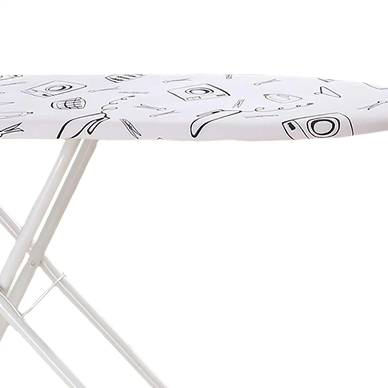 Folding Ironing Board Height Adjustable Ironing Board Padded Cover for Laundry Room