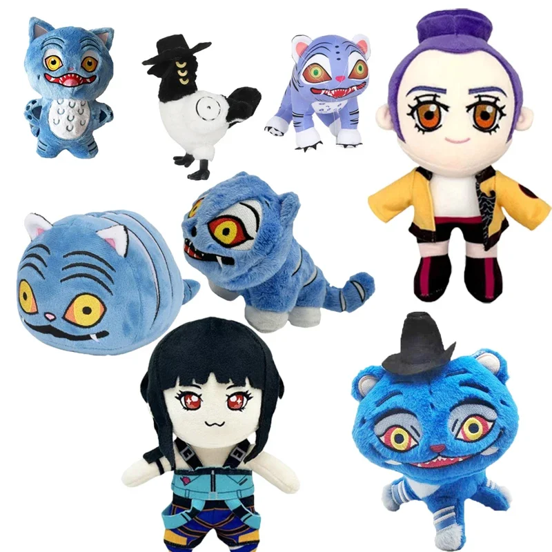 Hot Demon Hunters Tijger Knuffel Demon Hunters Kpop Accessoires Speelgoed Tijger Plushie Pop K Pop Demon Hunters Merch Verjaardagscadeau
