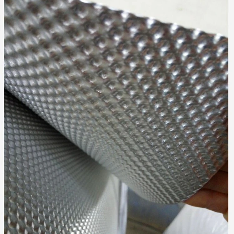 Half Spherical Embossed Aluminum Heat Shield Floor Pan Fuel Tank Auto  Exhaust Pipe Fire Protection Insulation Mat Material