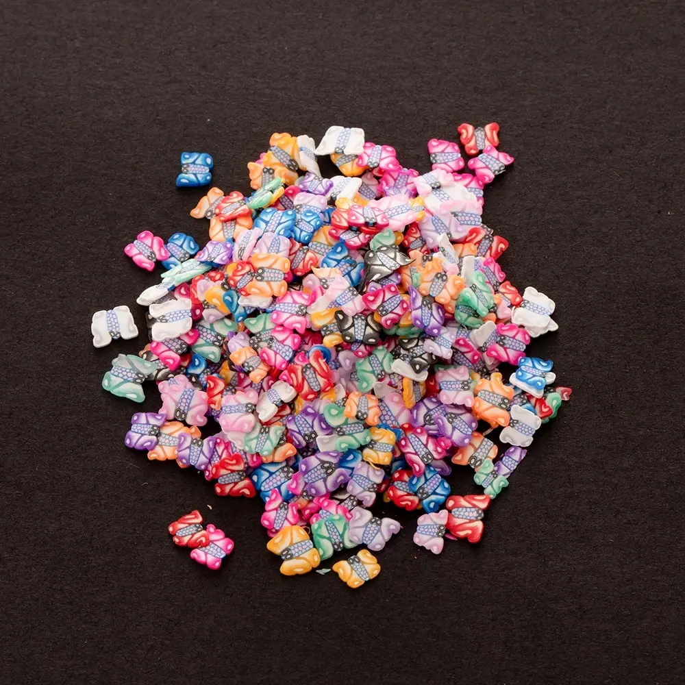1000 Stück Polymer-Ton-Harz-Fruchtscheibe für Epoxid-Silikonform, DIY-Handwerk, Schmuck, Handy-Dekoration, Zubehör, Herstellung von Zubehör