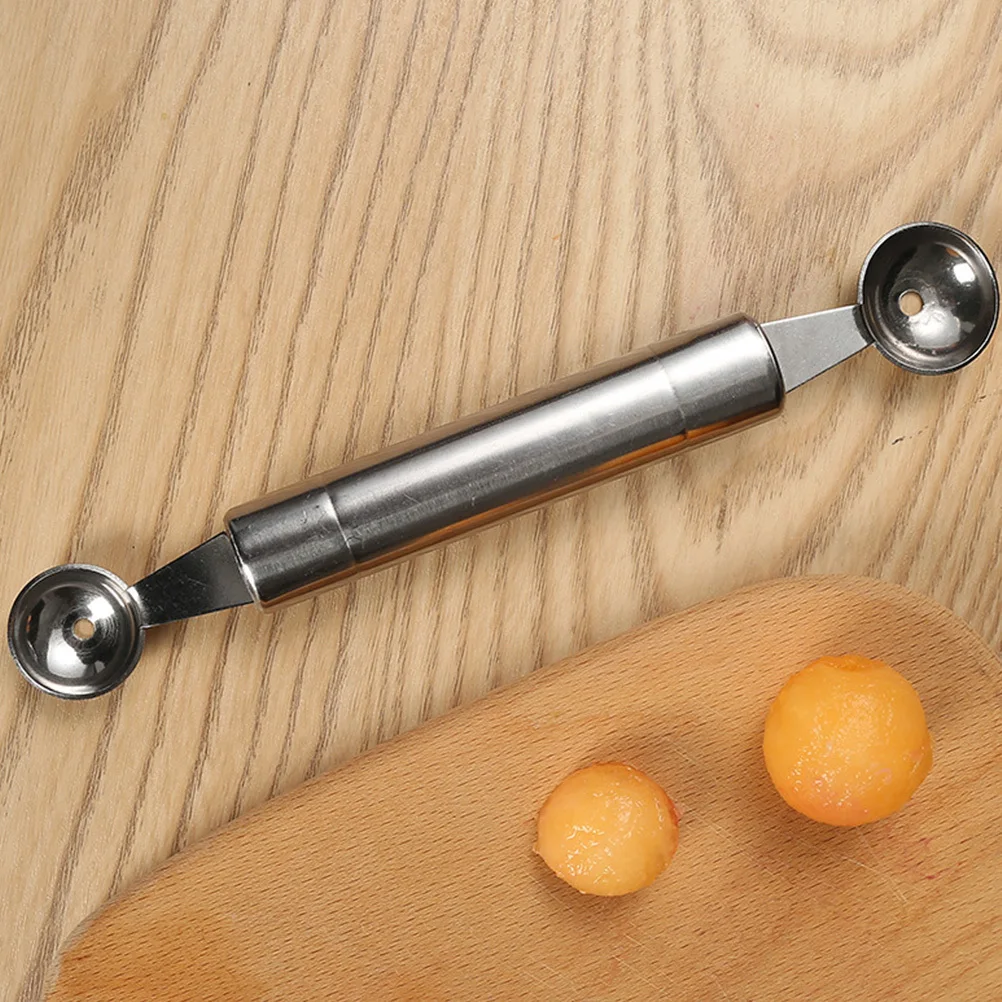 

1Set Stainless Steel Fruit Scooping Spoons Compact Melon Baller Scoop Kitchen Supplies Fruit Ball Diggers Melon Baller Scoop