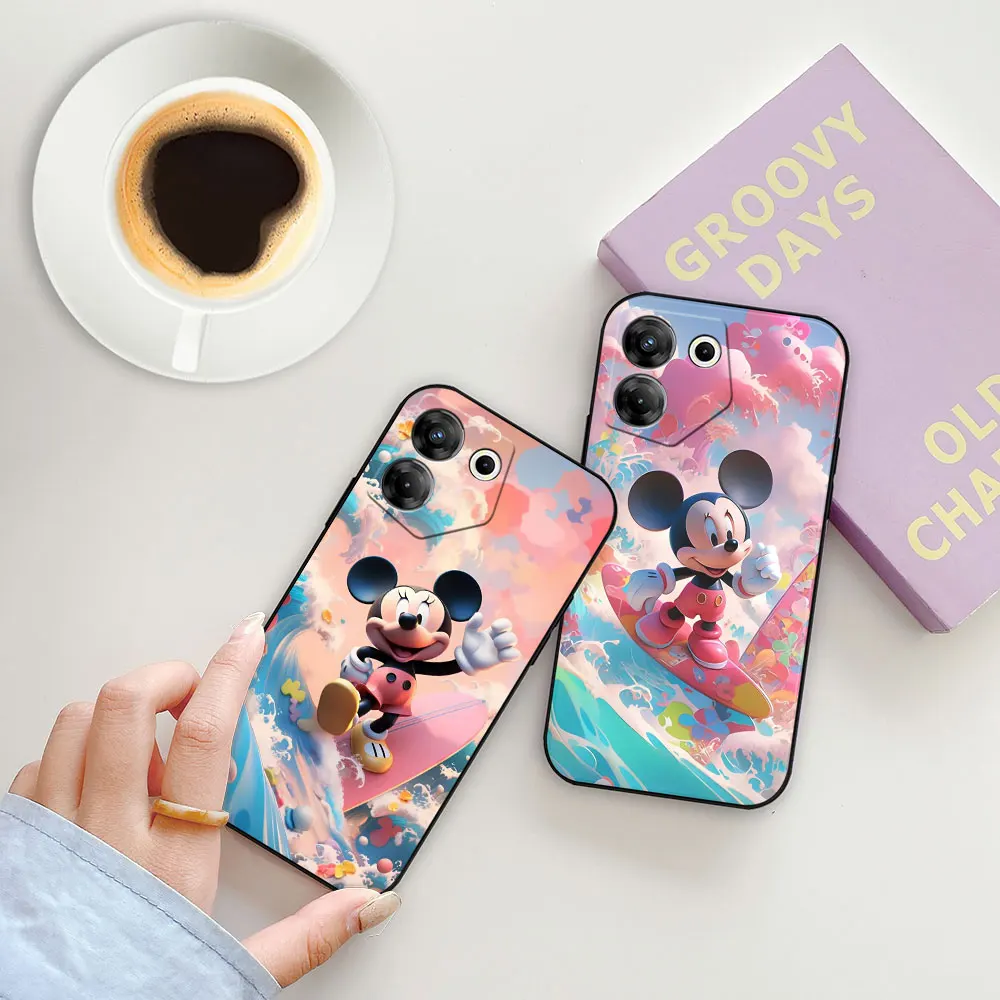 Disney Mickey Mouse Anime Phone Case For Infinix TECNO POP SPARK SMART 5 6 7 8 CAMON 15 16 17 20 20C Pro ITELS23 Case Funda Capa