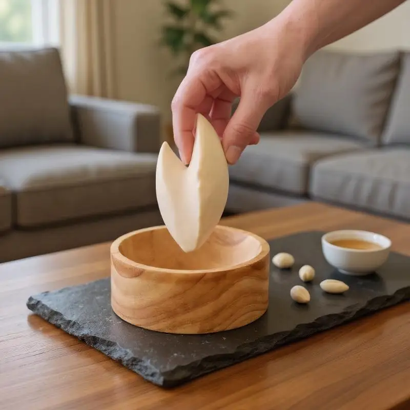 1set Wooden Wood Dumpling Skin Maker Pastry Tool Round Shape Dumpling Wrapper Skin Making Mold DIY Reusable Dough Kitchen Tool