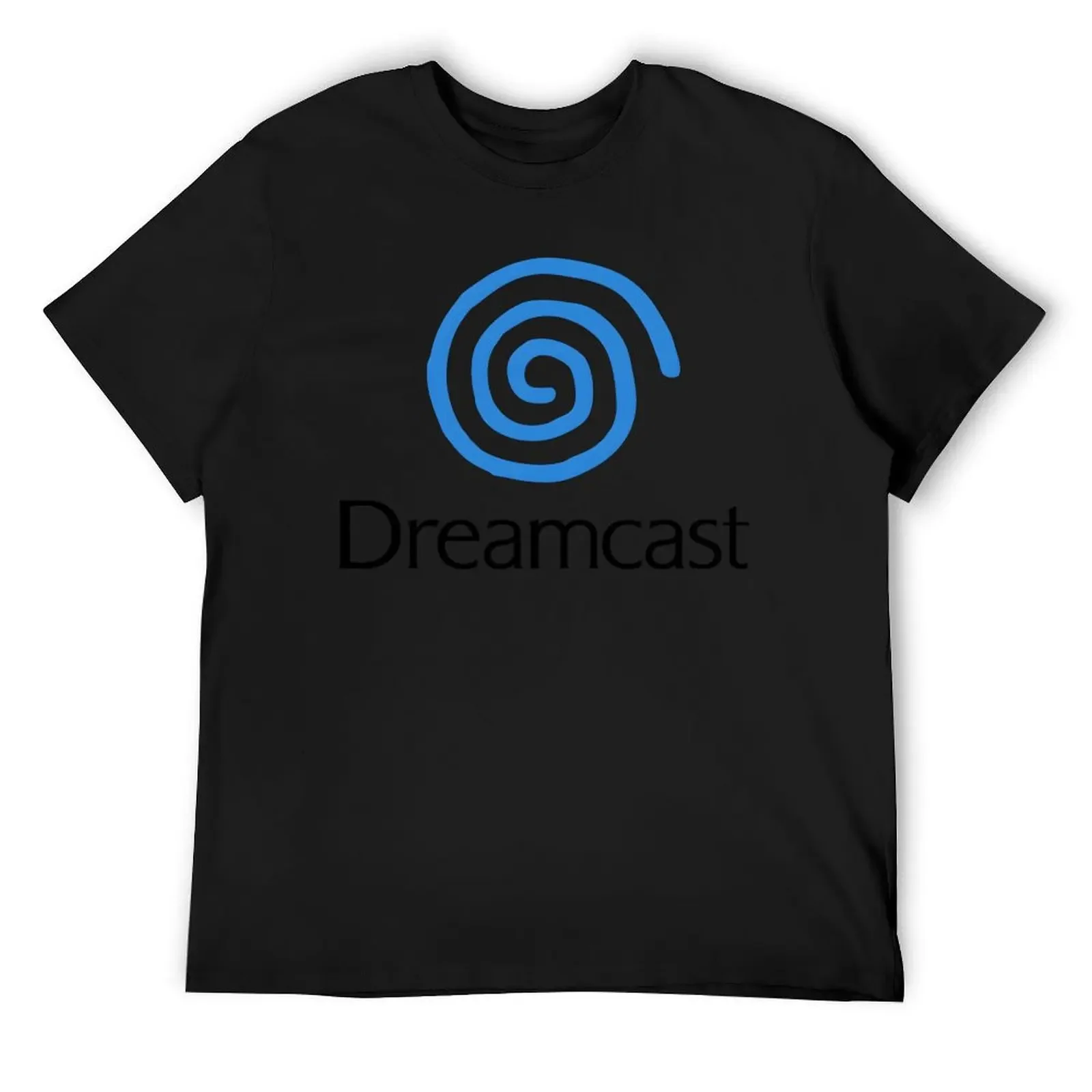 Hi-res Dreamcast (EU) Logo design T-Shirt blacks vintage designer t shirt men