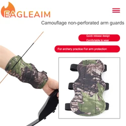 Camouflage Archery Arm Guard Protection Traditional Hunting Recurve Bows Shooting Training Protector Outdoor Hunting Accessories