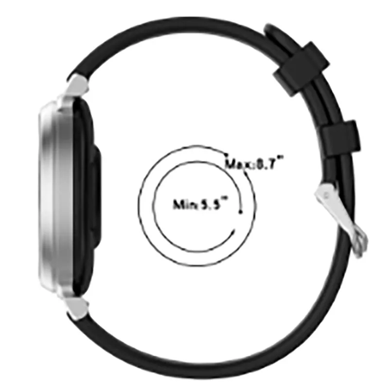 Ремешок для Garmin Lily 2, официальный силиконовый мягкий ремешок для часов 14 мм, браслет для Garmin Lily 2, силиконовый ремешок 14 мм, аксессуары