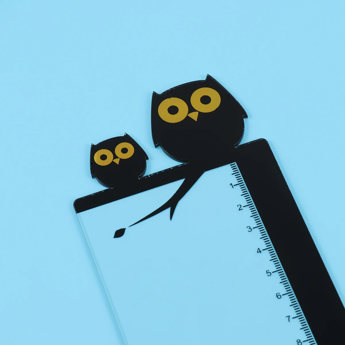 

2Pcs Monitor Memo Board Acrylic Transparent Owl Shape Computer Memo Note Holder Office Desktop Side Panel Reminder Organizer