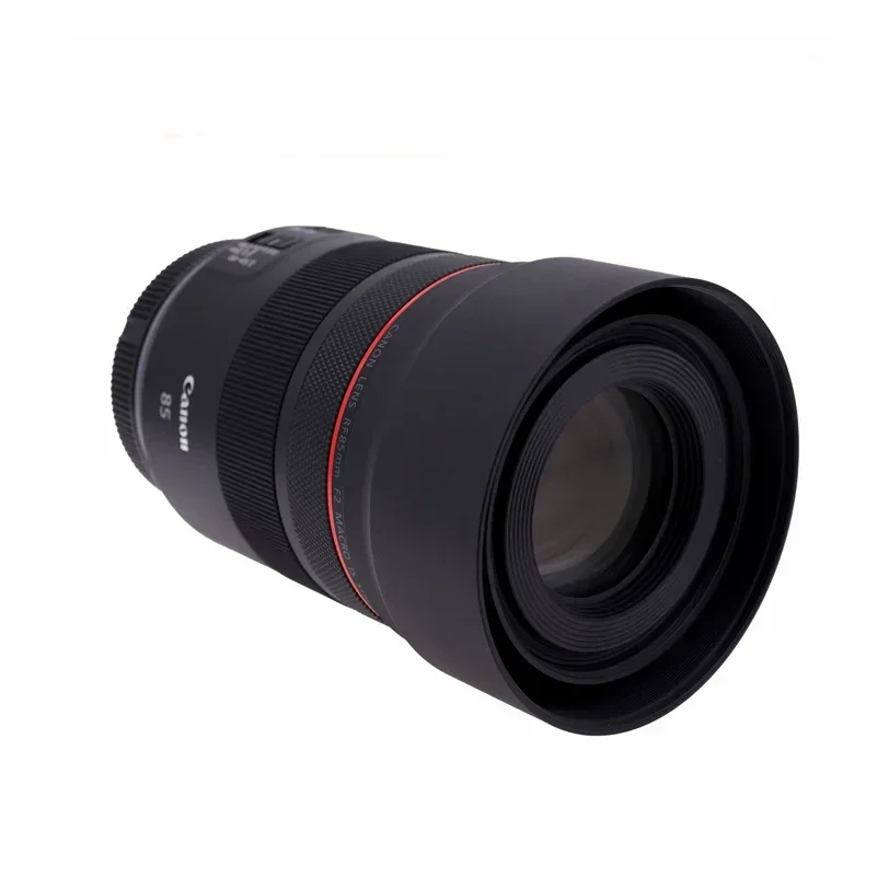 Металлическая реверсивная бленда, совместимая с объективом Canon RF 85mm F2 Macro IS STM для EOS R R3 R5 R6 RP Ra заменяет ET-77