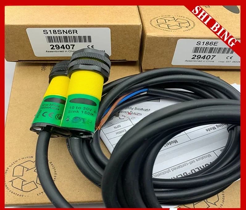 Interruptor fotoelétrico tipo ponto S18SN6R S18SP6R S186E sensor