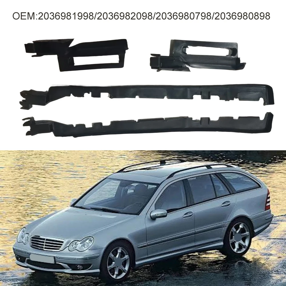  Car Side Skirt Seal Weatherstrip Strip For Mercedes For Benz For C-Class For W203 For Sedan / For Wagon 2001-2007