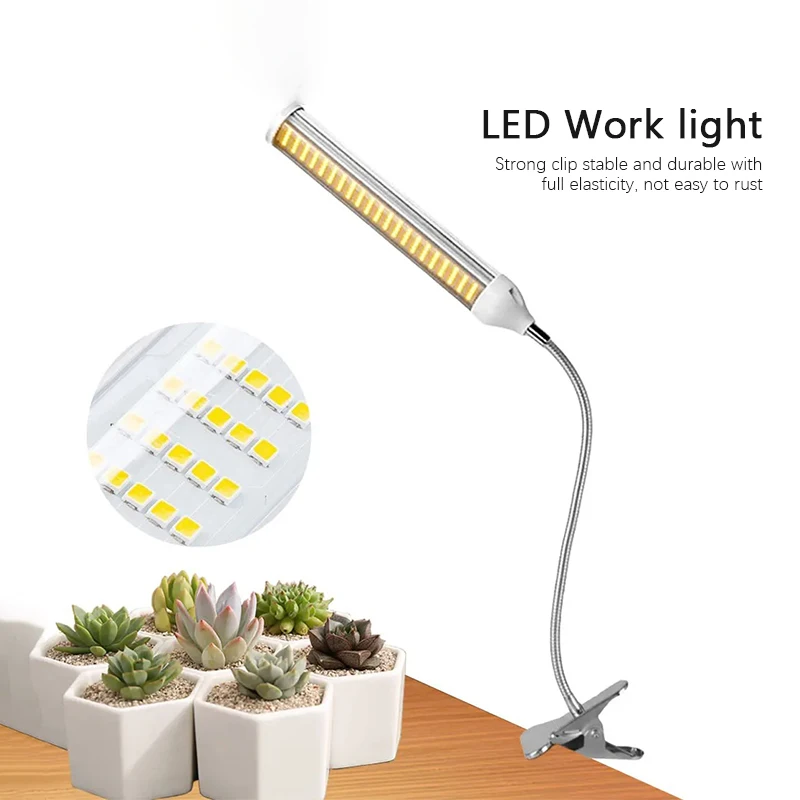 LED 220V 20W Macchina utensile Luce da lavoro Impermeabile a prova di olio a prova di esplosione Luce Tornio CNC Lampada Officina Lampada con clip