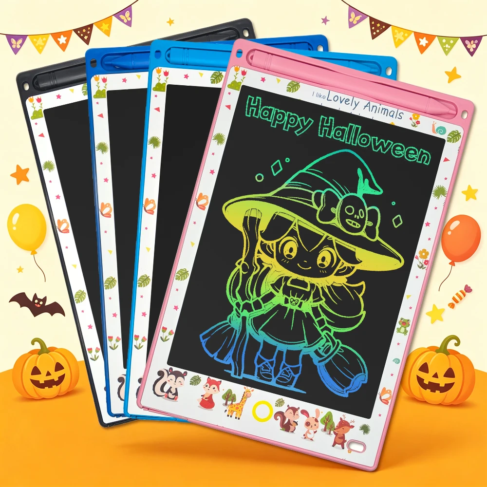 8.5 inch LCD Writing Drawing Tablet Doodle Board Handwriting Pad Educational Toys for Kids Halloween/Christmas/Birthday Gifts