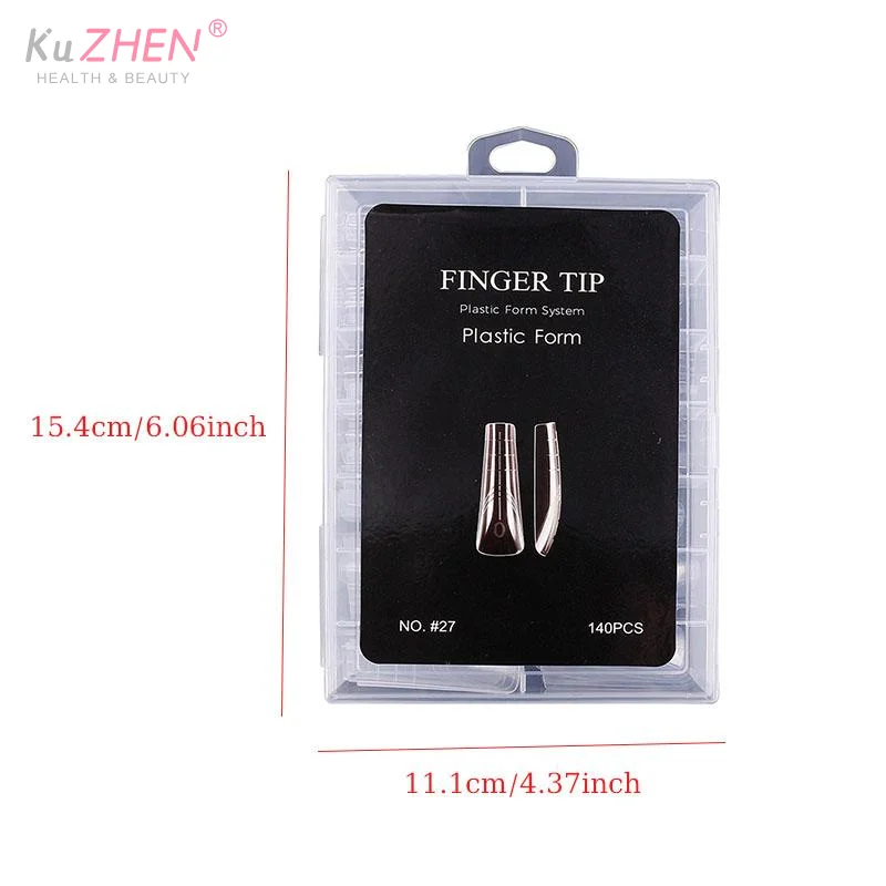 70/140/150 szt. Tipsów do paznokci, forma Dual System Nailpop, szablony do przedłużania paznokci, sztuczne tipsy, najlepsze formy do żelu do paznokci, narzędzie do tworzenia wzorów.