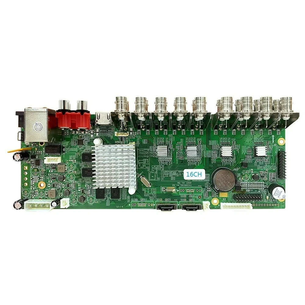 H.264 H.265 XM EYE XVR 16 Channel 5MP DVR Card CCTV Camera Board