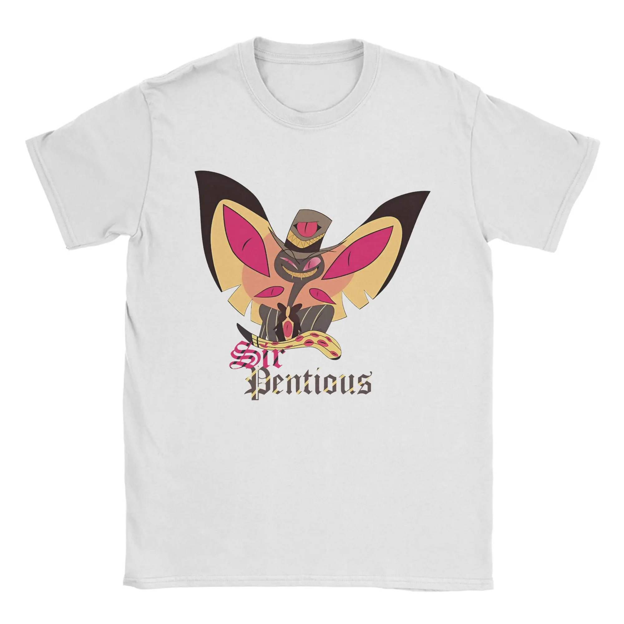 

Vintage T-Shirt Summer Hazbins Hoteling Novelty T-Shirts Sir Pentious Pure Cotton Tshirt Men Plus Size 6XL Short Sleeve Tees
