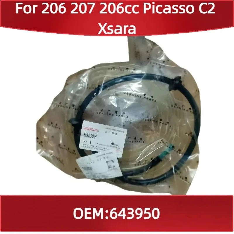 

643950 Для Peugeot 206 207 206CC для Citroen Picasso C2 Xsara трубка для чистки стекол Автомобильная трубка для чистки стекол резиновая трубка