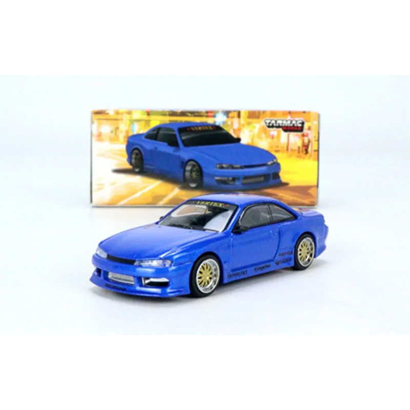 1:64 Scale Nissan Silvia S14 Alloy Car Model Collection Ornaments