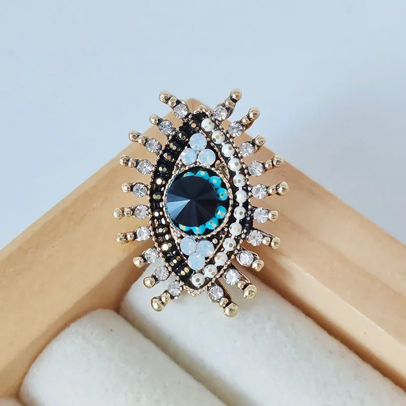 

1Pc Retro Evil Eye Brooch for Men Women Fashion Demon Eye Brooches Pins Jewelry Accessories Party Gifts 2024 Trend Cool Thing