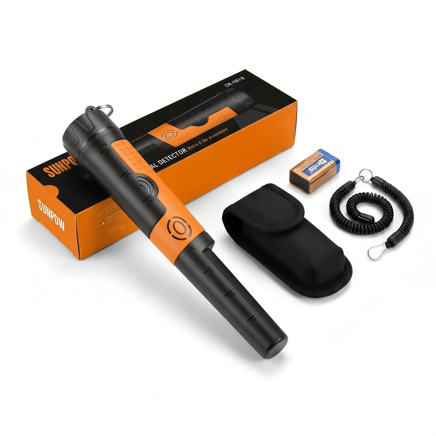Detector de Metales Portátil, Detector de Metales con Punta de Precisión GP-pointer, Impermeable IP68, Detector de Oro y Monedas
