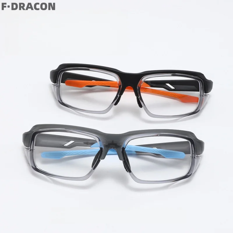 

F.DRACON 2025 New Male and Female Adult Sports Glasses TR Windproof and Sand proof Goggles Optical Prescription Frame KL06-05