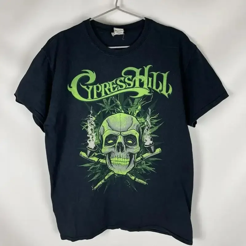 

Рубашка с короткими рукавами в стиле рок-группы Cypress Hill в стиле ретро KV25779