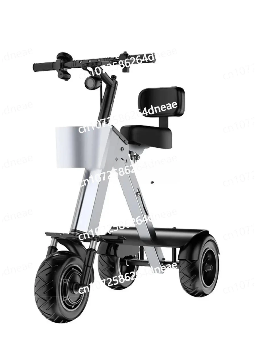 

Mini Folding Electric Vehicle Light Portable Folding Tricycle Camping Scooter