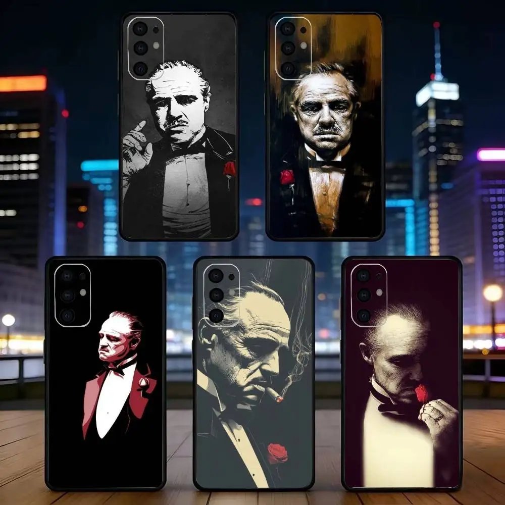 D-Don Vito Corleone Phone Case For Samsung S25,S24,S21,S22,S23,S30,Ultra,S20,Plus,Fe,Lite,Note,10,Black Cover