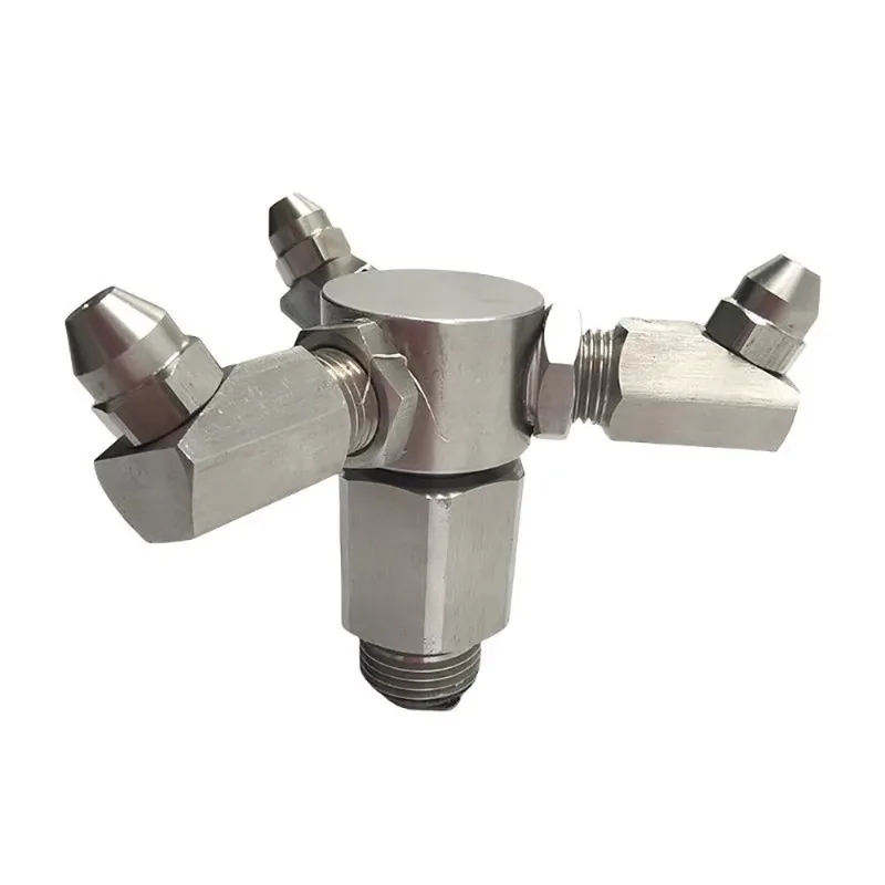 k05 Rotary Car Wash Nozzle, Automatic High-Pressure Cleaning, Industrial Dust Removal, SS304, 360 Degree Cleaning Equipment
