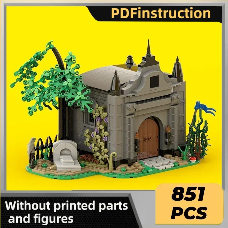 

Military Castle Model Moc Building Bricks Black Monarch's Ghost Technology Modular Blocks Gifts Christmas Toys DIY Sets Assembly