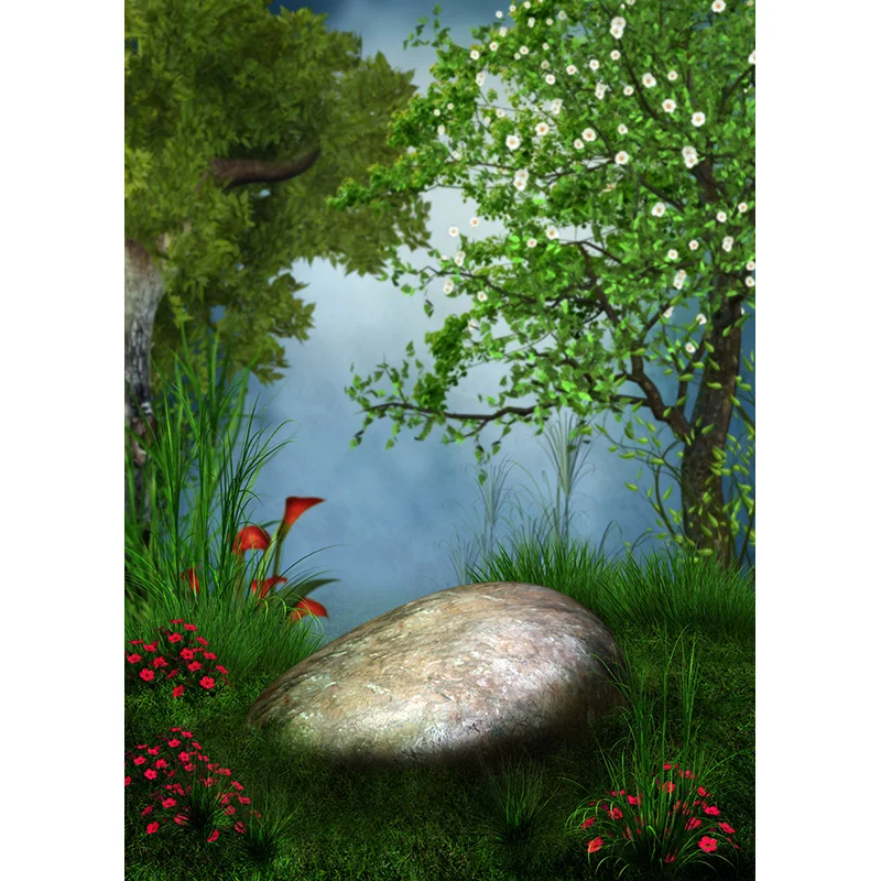 Forest Wonderland properti Studio foto, alat peraga Studio foto latar belakang fotografi impian peri ajaib MHK-01