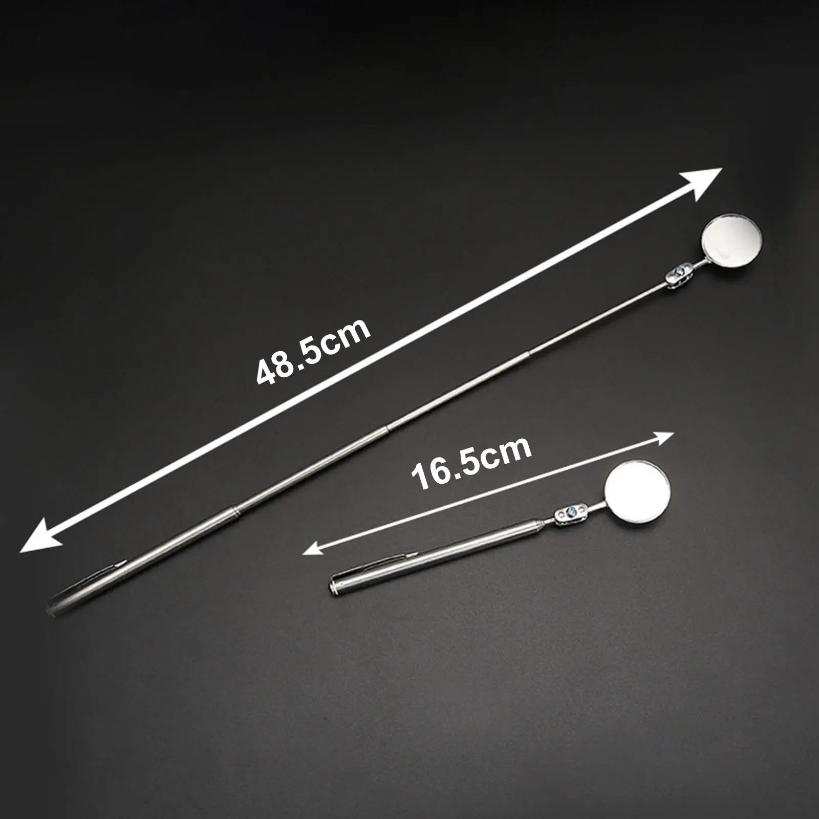 

Multipurpose Inspection Mirror Long Telescopic Metal 360 Flexible Tool for Car Repair Checking and Observation