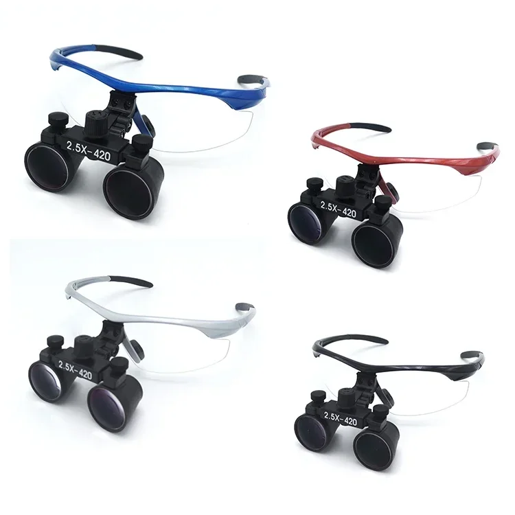 

2024 High Quality Surgical 2.5X TTL New dental- Loupes Led Light Prices 3.5X 5X for Medical Dentiste dental- Use
