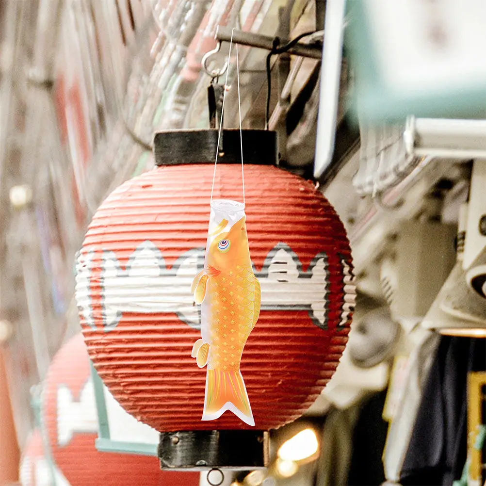 Japanese Carp Windsock Koi Fish Flag Outdoor Garden Festival Decoration Vivid Colors Heavy Duty Craft Japanese Carp Flag