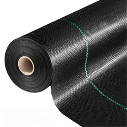 1 roll Garden Landscape Fabric Weed Barrier Heavy DutyDriveway Gardening Mat Polypropylene Ground Cover FlowerVegetable Raised B