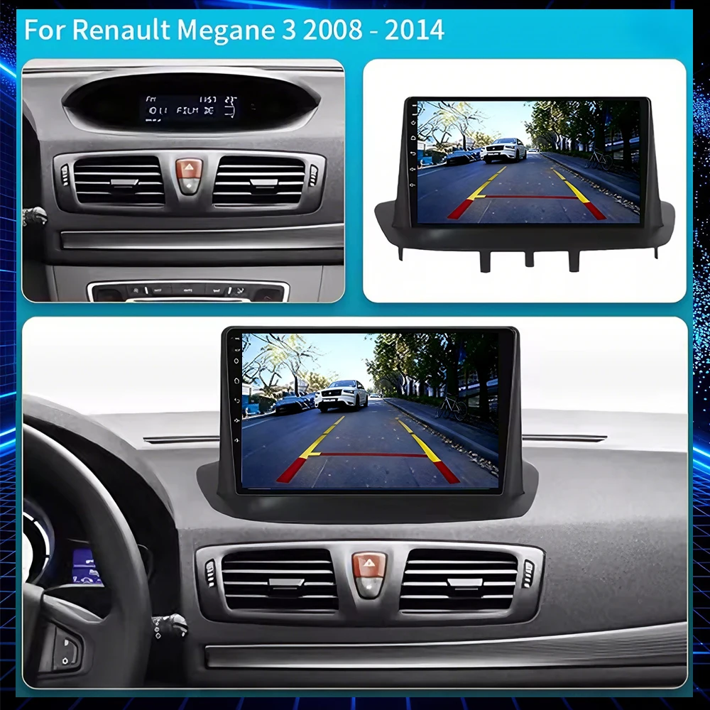 Picture 3: Android 17 for Renault Megane 3 RS Fluence Samsung SM3 2008 - 2014 Car Multimedia Player Carplay Auto Radio Video Navigation GPS