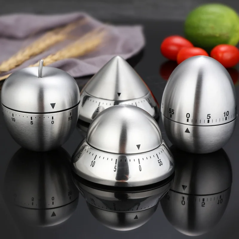 

Stainless Steel Kitchen Timer, Mechanical Timer, Graduated Timer, Time Reminder, Time Manager for Kitchen